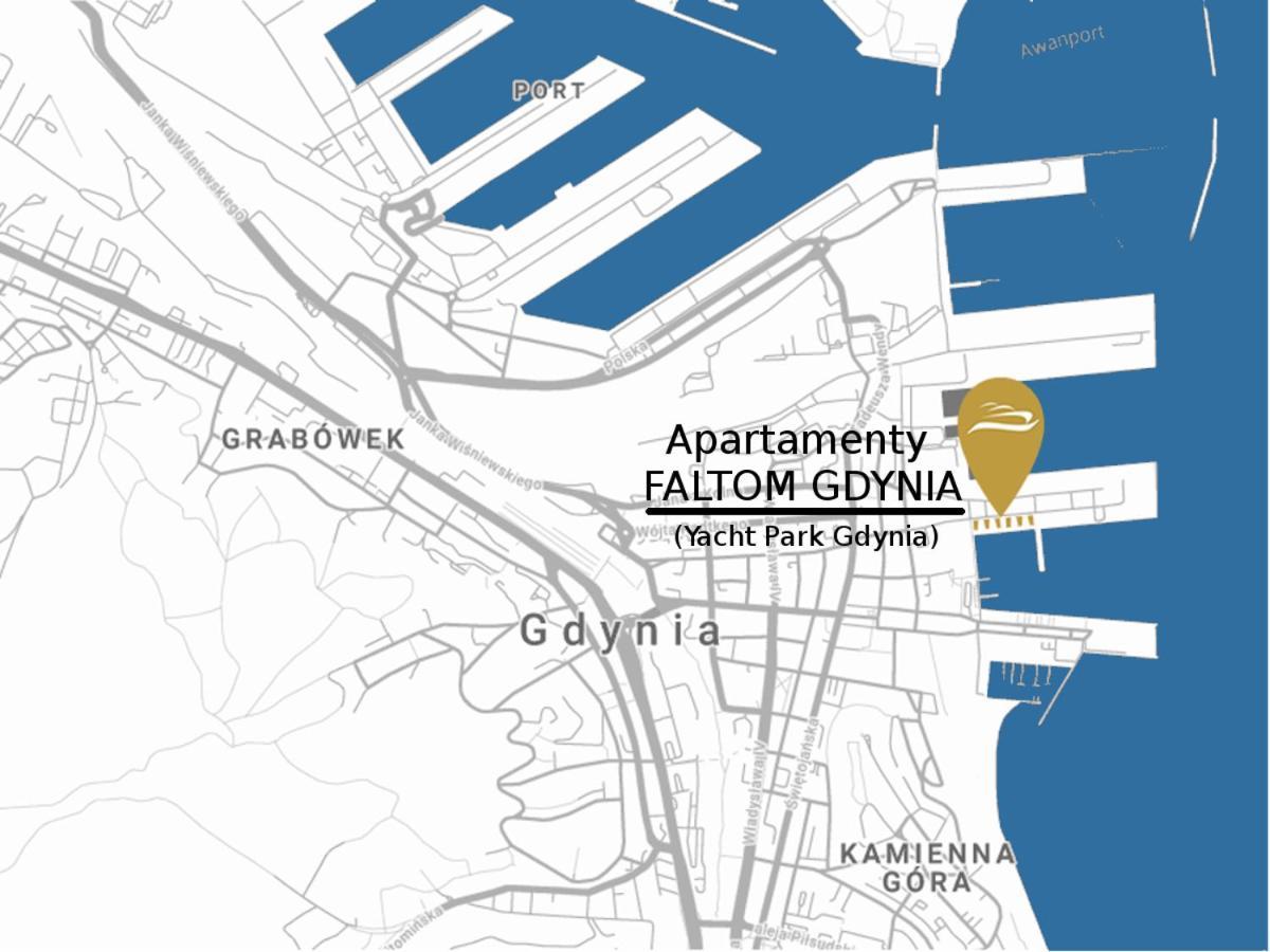 Apartament Faltom 26 Yacht Park Z Tarasem Gdynia Ngoại thất bức ảnh