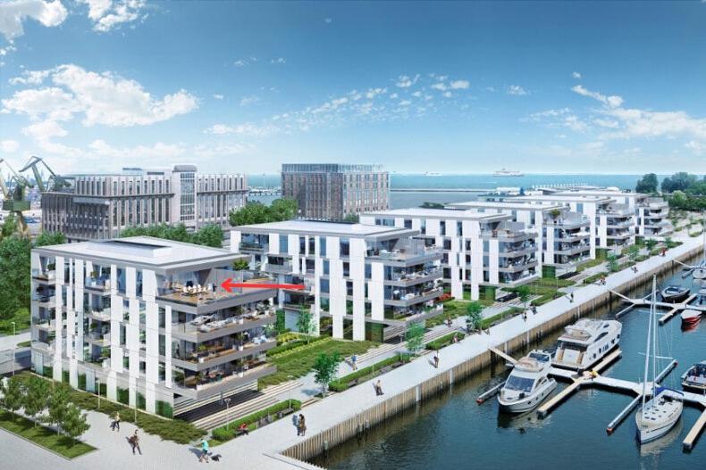 Apartament Faltom 26 Yacht Park Z Tarasem Gdynia Ngoại thất bức ảnh